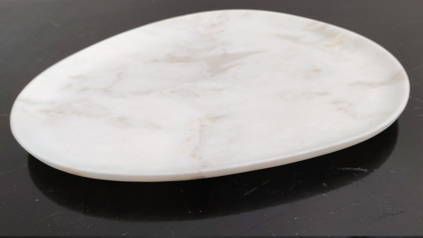 vie del marmo - RIVER STONE TRAY / WHITE 1