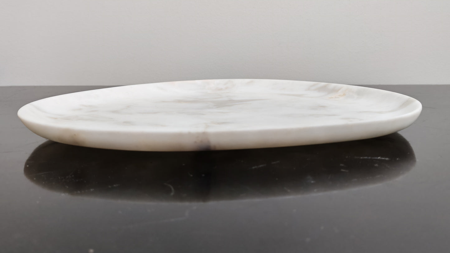 vie del marmo - RIVER STONE TRAY / WHITE 1
