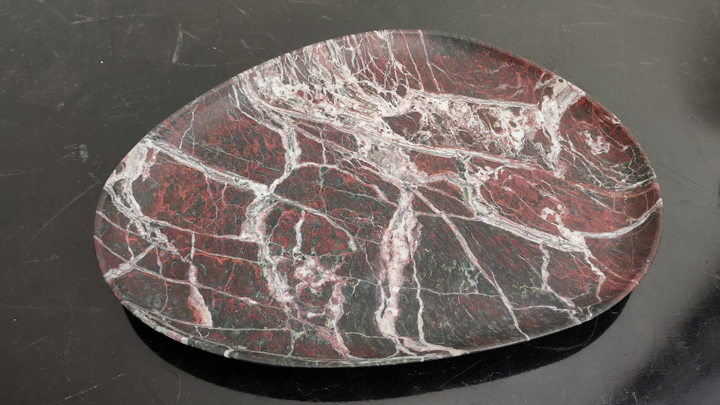 vie del marmo - RIVER STONE TRAY / RED 4