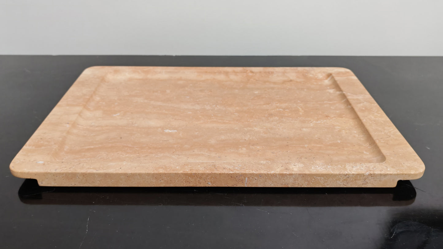 vie del marmo - TRAVERTINE TRAY