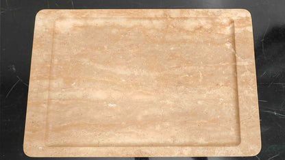 vie del marmo - TRAVERTINE TRAY